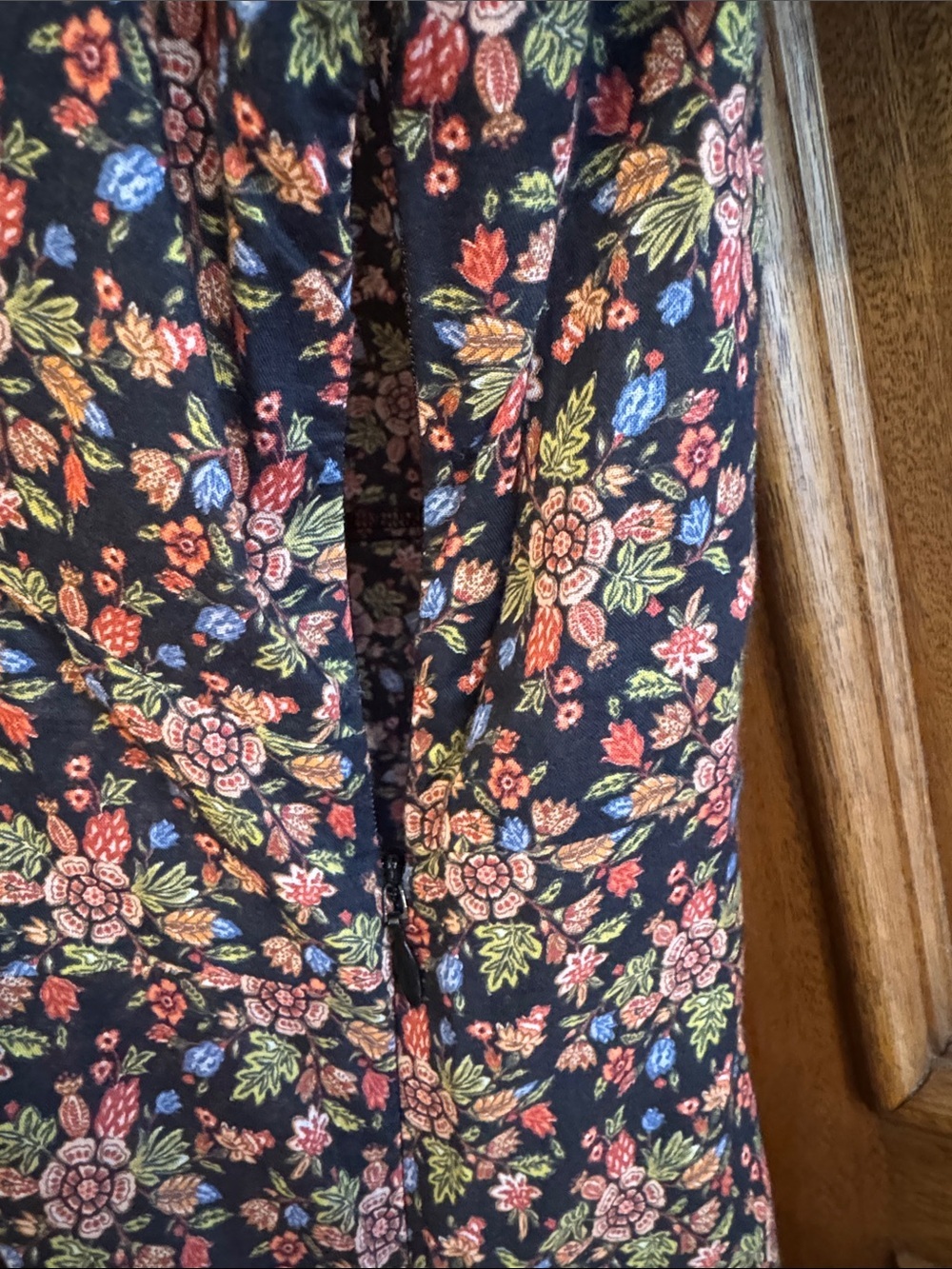 NWT Doen Rhodia in Noir Forest Floral Lightweight Organic Cotton Maxi Dress XXL - Picture 11 of 15